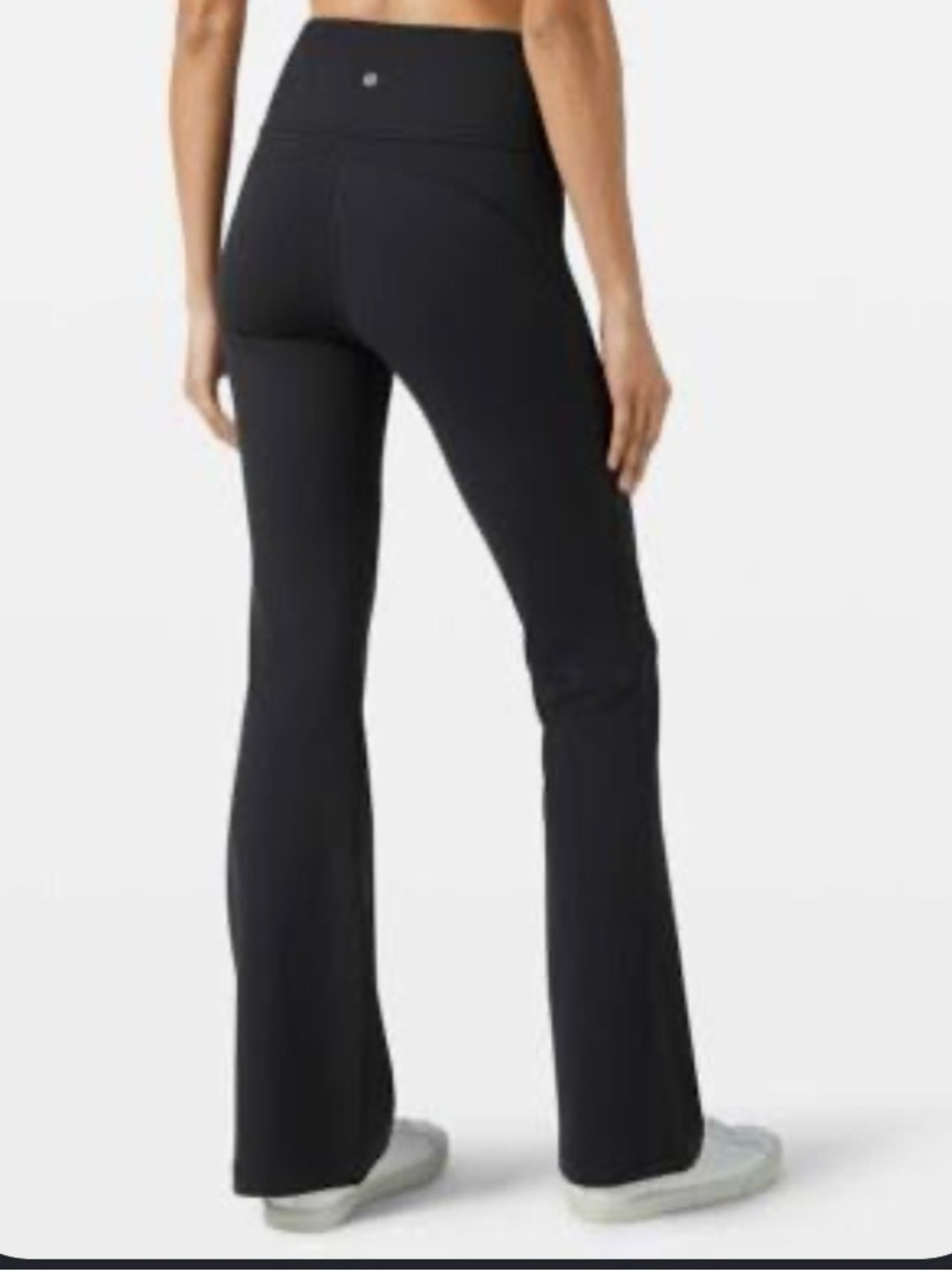 lululemon athletica Black Boot-Cut Flare Yoga Pants